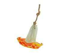 ZYMIADOU Distributeur d'eau pour oiseaux de jardin antirouille avec design en verre anti-fuite - Distributeur d'eau pour colibri résistant aux intempéries - Décoration de jardin