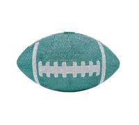 ZYMIADOU Ellipse Sac à main en forme de boule pour femme avec strass, bleu, One Size