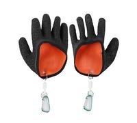 ZYMIADOU Gants de pêche imperméables avec fermeture anti-crevaison - Anti-crevaison - Attrape les poissons - Résistant aux perforations