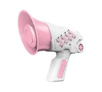 ZYMIADOU Haut-parleurs miniatures avec modulateur de voix portable pour la construction, la comédie, les événements quotidiens