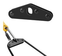 ZYMIADOU Installation rapide - Protège-hanches - 2,4 mm - Construction en acier immunitaire - Équipement de sécurité extérieur solide - Quatre cents engrenages ascendants