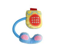 ZYMIADOU Jouet pour animal domestique avec menthe à chat et clochettes auditives encourage le jeu actif du cordon téléphonique exercice de mastication pour chatons adultes chats interactions chats