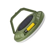 ZYMIADOU Lampe de camping LCD à chargement solaire avec affichage de la batterie et vitesse de charge rapide pour diverses conditions d'énergie solaire