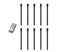 ZYMIADOU Lot de 10 pointes de stylo standard pour tablettes PTH660 PTH860 DTH1320 DTHW1321 DTHW1620 DTHW1621 avec clip de retrait
