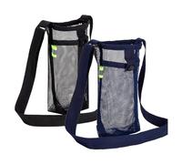 ZYMIADOU Lot de 2 housses ergonomiques pour bouteille d'eau avec sangle réglable - Convient pour les sports de plein air et les entraînements de gym - Manchon pratique avec sangle réglable