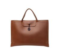 ZYMIADOU Mallette pour ordinateur portable - Sac fourre-tout en cuir - Sac de transport pour ordinateur portable - Sac de transport pour ordinateur portable - Sac à main de grande capacité pour le