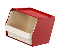 ZYMIADOU Organisateurs de sachets de thé à la mode pour économiser de l'espace - Design empilable - Étagère murale pour café, accessoires de cuisine - Solution de rangement