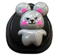 ZYMIADOU Petit crochet adhésif pour tableau de bord de voiture, petits crochets de dessin animé pour sac à main, câble USB, clés, crochets de rangement de voiture multifonctionnels