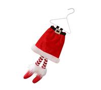 ZYMIADOU Pieds de rechange pour la famille - Accent de Noël - Tissu fin - Pour terrasse et porte - Améliore l'humeur des vacances - Ne se décolore pas - Décoration de Noël