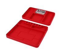 ZYMIADOU Plateau à outils en silicone pour les tâches de réparation, maintien sécurisé en métal, support pliable et facile à nettoyer