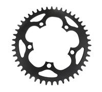 ZYMIADOU Plateau en alliage 46T pour vélo de montagne avec dents positives pour un changement fluide et une durabilité renforcée. Plateau fin en aluminium