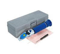 ZYMIADOU Réfractomètre de salinité d'eau de mer marine compensé de température pour aquarium, amateurs de poissons, kits de mesure d'aquarium à domicile