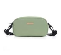 ZYMIADOU Sac à bandoulière multifonctionnel pour femme Sac à bandoulière tendance PU Main pratique pour les voyages et la socialisation Sac de poitrine pour filles, Vert, One Size