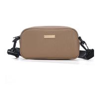 ZYMIADOU Sac à bandoulière multifonctionnel pour femme Sac à bandoulière tendance PU Main pratique pour les voyages et la socialisation Sac de poitrine pour filles, abricot, One Size