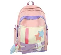 ZYMIADOU Sac à dos de voyage esthétique grande capacité étoile étudiante école pour université grande capacité pour femmes filles étoile, étudiante, école, b