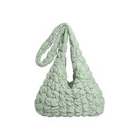 ZYMIADOU Sac à main tendance surdimensionné matelassé multifonction pour un usage quotidien élégant et élégant pour femme, vert clair, One Size