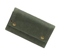 ZYMIADOU Sac de rangement pour épices de camping en toile robuste avec 9 bouteilles, idéal pour le jardin et les expéditions, sac pliable en toile, Vert sans bouteille, Taille unique