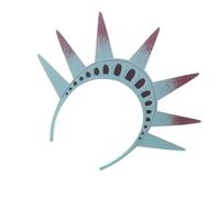 ZYMIADOU Serre-tête lampe torche Statue des Libertés Accessoires de scène Serre-tête pour Halloween et fête du 4 juillet Accessoires bandeau