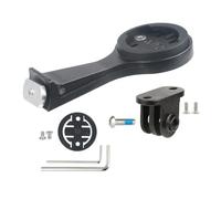 ZYMIADOU Support d'ordinateur pour guidon de vélo de route réglable vers l'extérieur et adaptateur d'ordinateur de cyclisme