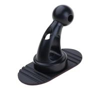 ZYMIADOU Supports invisibles pour téléphone de voiture - Petit support de tableau de bord avec installation rapide - Base adhésive - Plusieurs angles de navigation