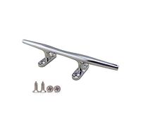 ZYMIADOU Taquet de bateau à base ouverte 10/12/15/20/25/30,5 cm Taquet de quai en acier inoxydable 316 de qualité marine pour bateaux à base creuse