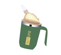 ZYMIADOU Tasse de soins antirouille de 400 ml pour patients alités, plan imperméable contre l'étouffement de la paille seule, alimentation pour régimes liquides contre désir tasse à boire pour les