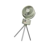 ZYMIADOU Ventilateur de camping rechargeable avec batterie de 3600 mAh - Écran numérique USB - Trépied de chargement USB - Pour intérieur et extérieur