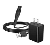 ZYMJBB Chargeur USB 5 V 1 A compatible avec rasoir Philips Norelco 3000 5000 7000 9000 Series Razor, câble de charge de rechange pour tondeuse 2400 3600 3900 5400 7800 MG5910 MG7910 MG9510 MG9520 (1 m