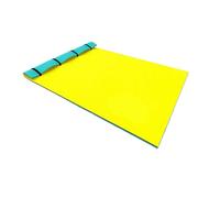 Zymjzbetic 180x55cm Water Float Mat Floating Pad Foam Two Layers Pool Lounger for Lake and Boating Lightweight pour Les Loisirs Piscine, Plage, lac