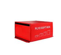 Zymjzbetic Boîte Souple empilable for Adultes for la Pratique du Box Jump, boîte pliométrique Grande Taille pour Les Exercices de Gymnastique à Domicile(45x75x90cm)