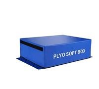 Zymjzbetic Boîte Souple empilable for Adultes for la Pratique du Box Jump, boîte pliométrique Grande Taille pour Les Exercices de Gymnastique à Domicile(30x75x90cm)