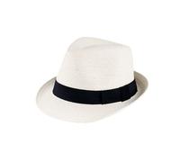 Zymjzbetic Chapeau de paille grande taille for homme, chapeau melon, d'été, for, Fedora for femme, à grosse tête for pour Beach Party Outdoor(White blue belt,L(58-60cm))