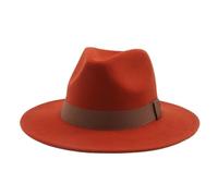Zymjzbetic Chapeau Fedora for femme, chapeau d'hiver à large bord, classique, for mariage, église pour Beach Party Outdoor(Color 4,52-54cm(kids))