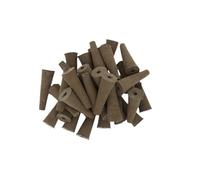 Zymjzbetic Éponges de Culture Cylindre d'éponge de Plantation hydroponique, adapté au système à Base d'eau, Croissance des Plantes et Blocs semis, 50/30/10 pièces(Brown 30Pcs)