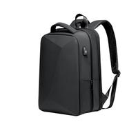 Zymjzbetic Sac à dos de voyage extensible for ordinateur portable for hommes, sac d'affaires étanche Anti-vol 15.6 pouces avec chargement USB pour les entreprises universitaires(EVA expandable)