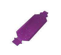 Zymoplas 1/12 télécommande voiture métal plaque inférieure mise à niveau pièces de rechange Automobile monté châssis conseil, Violet