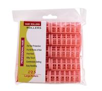 Zymoplas 1 ensemble bigoudi Service de longue durée bricolage facile à utiliser rouleau de coiffure magnétique pour cheveux courts et moyens, Couleur chair