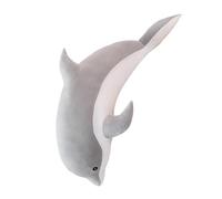 Zymoplas 1 Ensemble Peluche Belle Dauphin en Forme Confortable Animal Oreiller poupées ameublement Marine Aquatique Animal Sieste oreillers, N ° 3