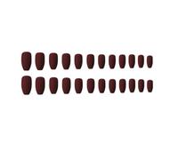 Zymoplas 1 ensemble presse sur ongles cercueil couleur unie Extension détachable givré mat ongles enveloppes ballerine Salon cadeaux , Type 1