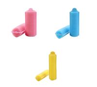 Zymoplas 1 ensemble rouleau de cheveux broche souple queue styliste bigoudis éponge bigoudi fille fournitures opération exquis styliste bigoudis, 4.0 * 7CM 6 pièces
