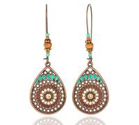 Zymoplas 1 paire de boucles d'oreilles Boho Boho Hoop Boucles d'oreilles Boucles d'oreilles pour la Saint Valentin