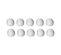 Zymoplas 10 pièces/ensemble avec ces boules d'eau de piscine- paquet pour le plaisir en famille boules d'eau réutilisables ballon d'eau, Blanc