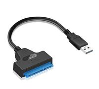Zymoplas 22 Broches USB SATA 2.5 câble Disque Dur Disque Portable convertisseur électronique Ordinateur Support Fil ménage Bureau, USB 3.0