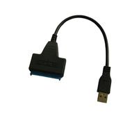 Zymoplas 22 Broches USB SATA 2.5 câble Disque Dur Disque Portable convertisseur électronique Ordinateur Support Fil ménage Bureau, USB 2.0