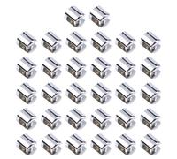 Zymoplas 32 supports de cadre en verre, supports réglables, clips d'installation de verre en zinc et utilisation polie dans les salles bains et les salons