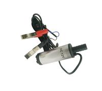 Zymoplas 38MM 12V Pompe à Huile électrique en Acier Inoxydable compacte étanche Pompes extracteur d'huiles Grande remorque de Machines, 16.6x9.2x6.9cm 2
