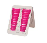 Zymoplas 4 Pièces Tampon à Ongles Outils de Maquillage en Plastique Outils Polisseuse à Ongles pour Utilisation