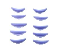 Zymoplas 5 paires recourbe-cils cils Lift Perming pratique ménage Y-forme style outils cosmétiques pour adultes embellir, Violet