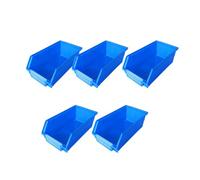 Zymoplas 5X boîte à Outils bac de Rangement Mallette d'empilage Murale Grande capacité Pas de bavures Fournitures d'atelier Gain Place Lisse, Type 2