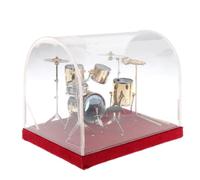 Zymoplas Ajout de Piano de Maison de poupée en Bois Exquis pour Les collectionneurs Miniatures, Cadeau de Piano de Similation de Piano en Bois Exquis